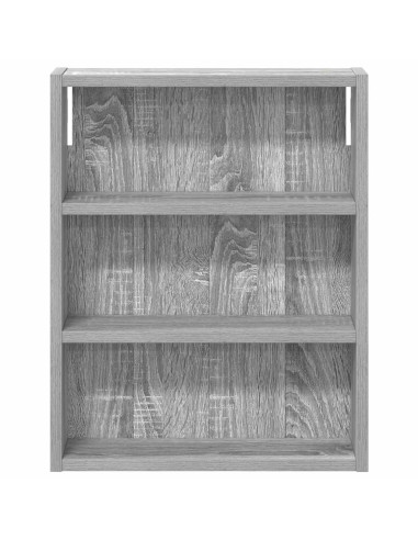 Armadio da bagno a muro Sonoma grigia 40 x 10 x 50 cm