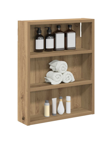 Armadio da bagno a muro Rovere Artigianale 40 x 10 x 50 cm