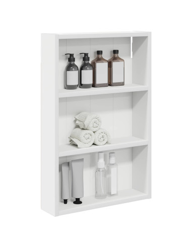 Armadio da bagno a muro Bianco 40 x 10 x 60,5 cm