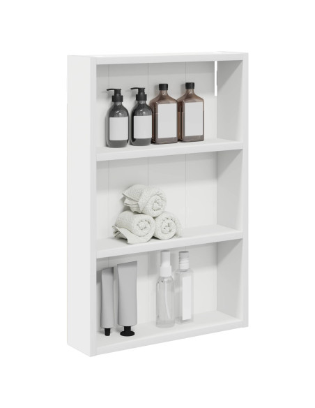 Armadio da bagno a muro Bianco 40 x 10 x 60,5 cm