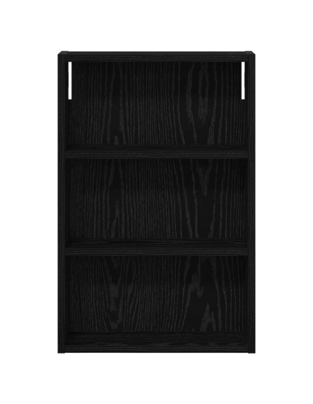 Armadio da bagno a muro Rovere Nero 40 x 10 x 60,5 cm
