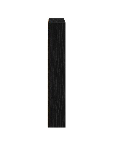 Armadio da bagno a muro Rovere Nero 40 x 10 x 60,5 cm