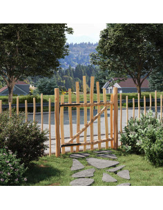 Cancello della recinzione arcuato 100 x 120 cm