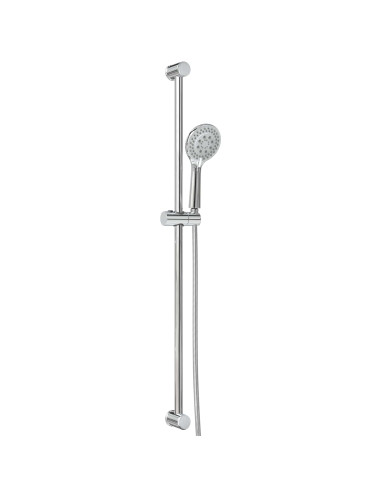 Set di Sistema Doccia Cromato 101 cm Acciaio Inox