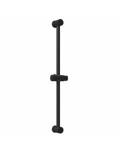 Supporto per Testa di Doccia Nero 71 cm Acciaio Inox 2