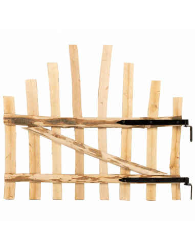 Cancello della recinzione arcuato 100 x 90 cm