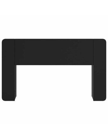 Testata del letto Nero 135 x 18,5 x 80 cm Legno ingegnerizzato