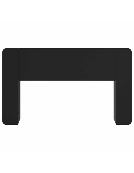 Testata del letto Nero 135 x 18,5 x 80 cm Legno ingegnerizzato