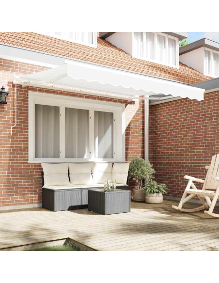 Telo di ricambio per tenda da sole Bianco 330 x 195 cm