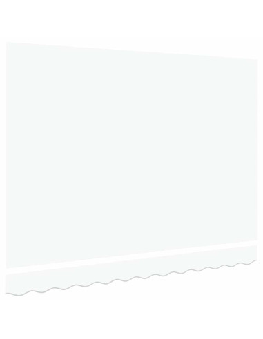Telo di ricambio per tenda da sole Bianco 330 x 195 cm
