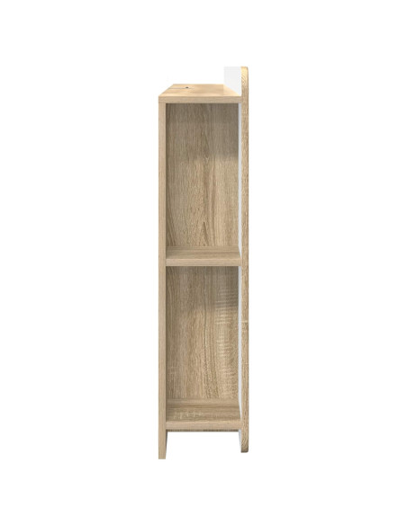Testata del letto con archiviazione Sonoma Legno ingegnerizzato