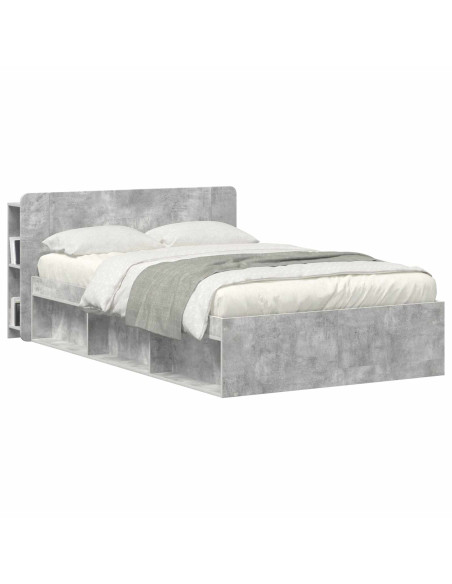Testata del letto Grigio Cemento Legno ingegnerizzato
