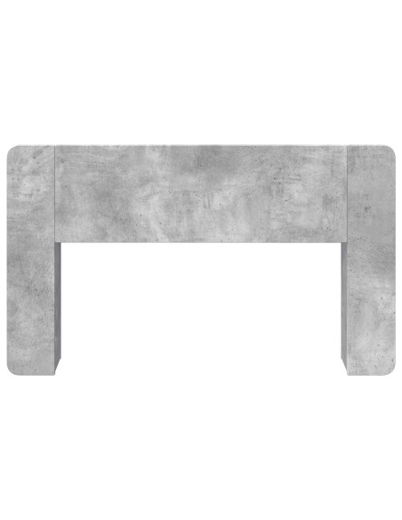 Testata del letto Grigio Cemento Legno ingegnerizzato