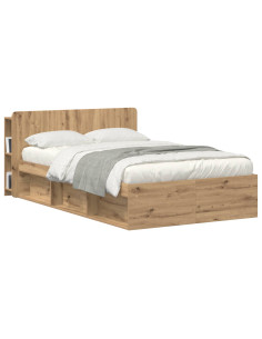 Testata del letto Rovere Artigianale Legno ingegnerizzato 2