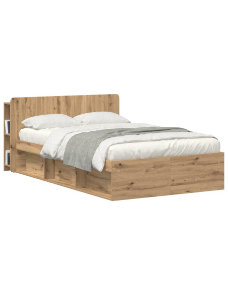 Testata del letto Rovere Artigianale Legno ingegnerizzato