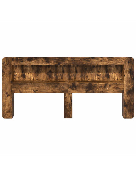 Testata del letto Quercia Affumicata 215 x 18,5 x 100 cm