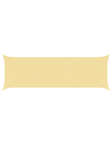 Vela da ombra solare Sabbia 6 x 2 m 100% Poliestere Oxford