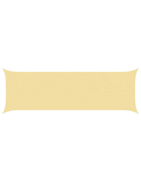 Vela da ombra solare Sabbia 6 x 2 m 100% Poliestere Oxford
