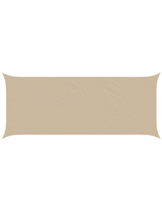 Vela da ombra solare Beige 6 x 2,5 m 100% Poliestere Oxford 2