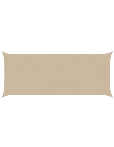 Vela da ombra solare Beige 6 x 2,5 m 100% Poliestere Oxford