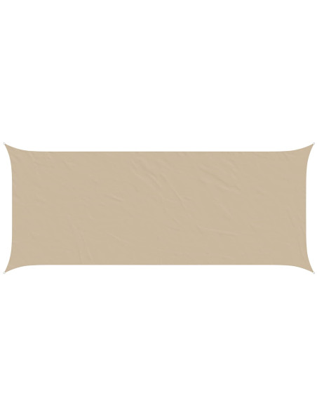 Vela da ombra solare Beige 6 x 2,5 m 100% Poliestere Oxford