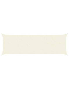 Vela da ombra solare Crema 6 x 2 m 100% Poliestere Oxford 2