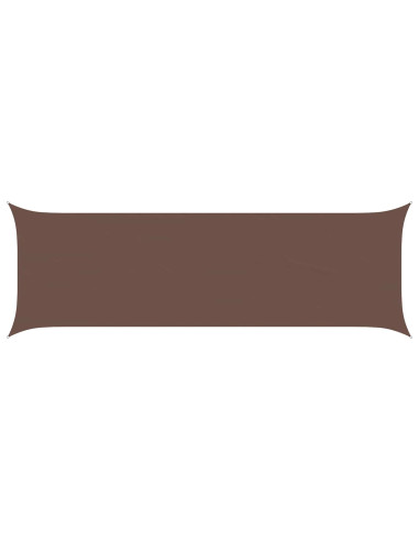 Vela da ombra solare Marrone 6 x 2 m 100% Poliestere Oxford