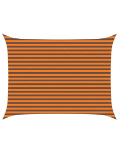 Vela da ombra solare Arancione e Marrone 4 × 3 m 2