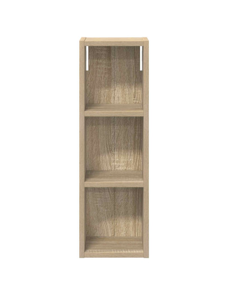 Armadio da bagno a muro Rovere Sonoma 20 x 16 x 62,5 cm