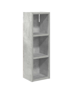 Armadio da bagno a muro Grigio Cemento 20 x 16 x 62,5 cm 2