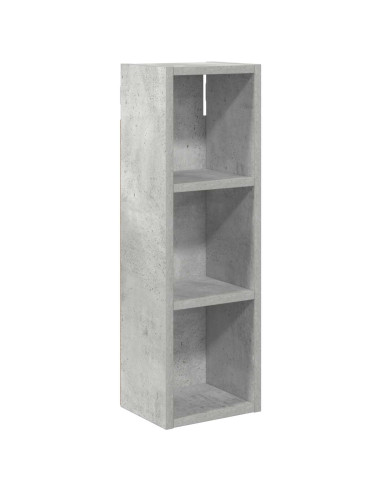 Armadio da bagno a muro Grigio Cemento 20 x 16 x 62,5 cm