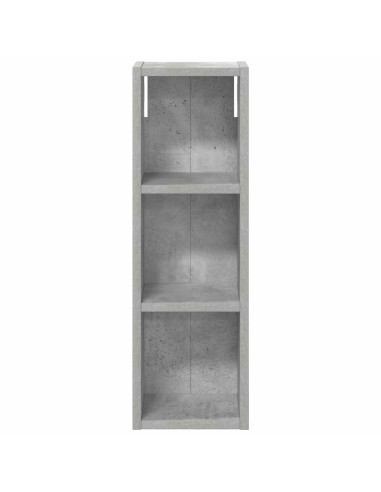 Armadio da bagno a muro Grigio Cemento 20 x 16 x 62,5 cm