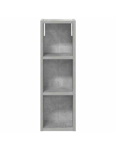 Armadio da bagno a muro Grigio Cemento 20 x 16 x 62,5 cm