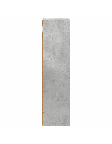 Armadio da bagno a muro Grigio Cemento 20 x 16 x 62,5 cm