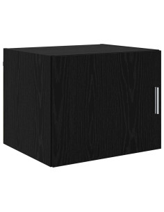 Armadietto a muro Rovere nero 50 x 42.5 x 40 cm 2