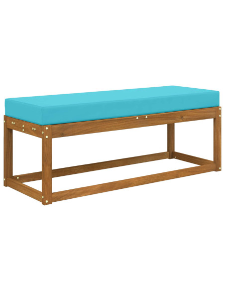 Cuscino per la seduta Turchese 115 x 40 x 8 cm 100% Poliestere