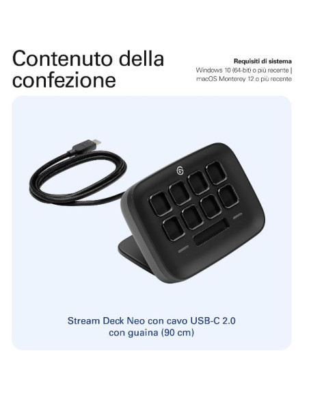 STREAM DECK NEO BLACK