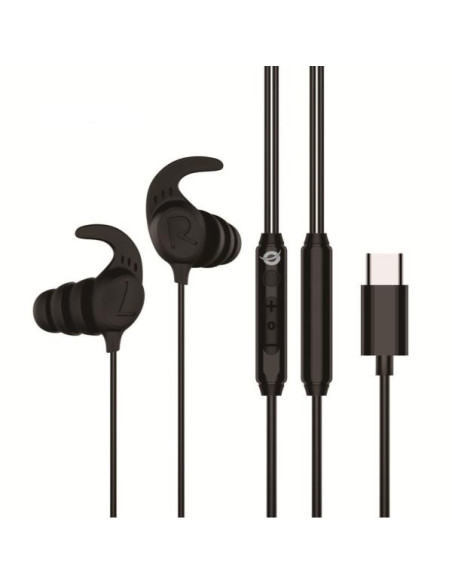 AURICOLARI IN EAR USB-C BLACK