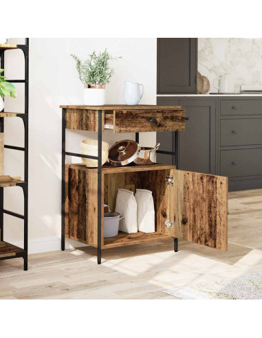Carrello da Cucina Legno vecchio 56 x 43 x 89,5 cm