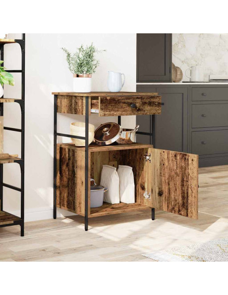 Carrello da Cucina Legno vecchio 56 x 43 x 89,5 cm