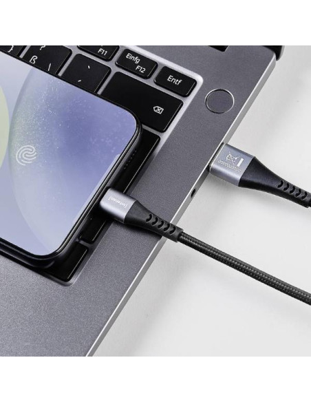 DATA CABLE A315C NYLON BLACK