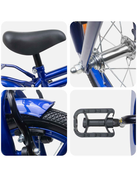 Bicicletta per Bambini 12 Pollici per bambini di 2-4 anni