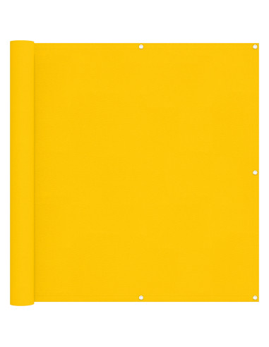 Schermo da balcone Giallo 110 x 700 cm Tessuto Oxford