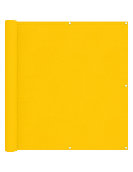 Schermo da balcone Giallo 110 x 700 cm Tessuto Oxford