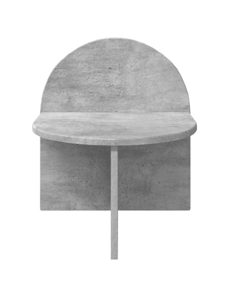 Comodino Grigio Cemento 40 x 35,5 x 45,5 cm