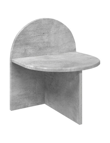 Comodino 2 pcs Grigio Cemento 40 x 35,5 x 45,5 cm