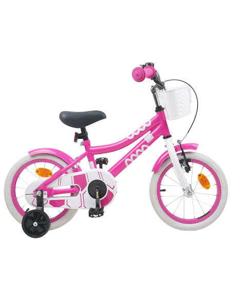 Bicicletta per Bambini 12 Pollici per bambini di 2-4 anni Rosa