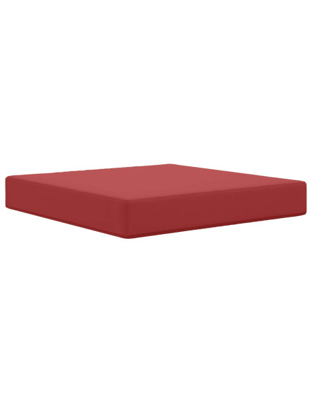 Cuscino per divano da esterno 2 pcs Rosso vino Poliestere
