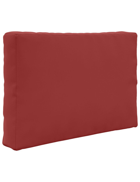 Cuscino per divano da esterno 2 pcs Rosso vino Poliestere