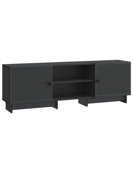 Mobile TV Nero 150 x 31 x 50 cm Legno ingegnerizzato
